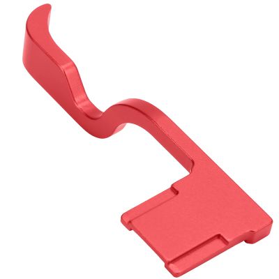 YYOYY Thumbs Up Grip - Aluminum Alloy Finger - Hot Shoe Thumb Grip Handle Holder - Ergonomic Design - for A7R4 Camera Accessory(red)