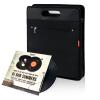 AKOZLIN Vinyl Record Travel Carrying Bag,LP Records Durable Vinyl Albums Case For Most 7" 10" 12" LP view 1