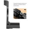 YYOYY Thumbs Up Grip - Aluminum Alloy Finger - Hot Shoe Thumb Grip Handle Holder - Ergonomic Design - for A7R4 Camera Accessory(Black) view 2