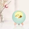 Little Pet House Light, Cute Cat Pet House Desk Pet Cat Night Light -USB Charging Cat Lamp, LED Night Lamp Bedroom Lighting Lamp, Room Decor for Women, Cat Lover Gifts (Green) view 3