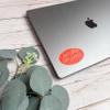 Swaygirls Christian Sticker | Love God Love People | Religious Quote Decals for Bible journaling, a Water Bottle, a Laptop etc view 2