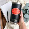 Swaygirls Christian Sticker | Love God Love People | Religious Quote Decals for Bible journaling, a Water Bottle, a Laptop etc view 3