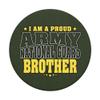 I Am A Proud Army National Guard Brother - Military Sibling PopSockets Swappable PopGrip view 3