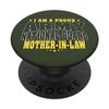 Proud Army National Guard Mother-In-Law Military Mom-In-Law PopSockets Swappable PopGrip view 1