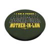 Proud Army National Guard Mother-In-Law Military Mom-In-Law PopSockets Swappable PopGrip view 2