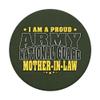 Proud Army National Guard Mother-In-Law Military Mom-In-Law PopSockets Swappable PopGrip view 3