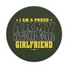 I Am A Proud Army National Guard Girlfriend Military Couple PopSockets Swappable PopGrip view 3