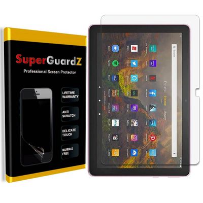[3-Pack] For Fire HD 10 (13th Gen, 2023) / HD 10 (11th Gen, 2021) / HD 10 Plus (11th Gen, 2021) / HD 10 Kids Edition (11th Gen, 2021) Screen Protector - SuperGuardZ, Ultra Clear, Anti-Scratch, Anti-Bubble