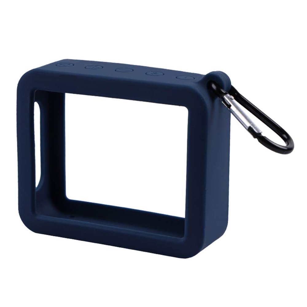 CUCUDAI Durable Silicone Case, Protective Cover Speaker Case for-JBL GO 2 GO2 Speaker-Blue