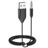 ZIOCOM Bluetooth Aux Adapter for Car, USB Bluetooth 5.2 Receiver, 3.5mm Bluetooth Adapter with Microphone for Music Streaming and Hands-Free Calling for Car Stereo and Home Speakers view 1