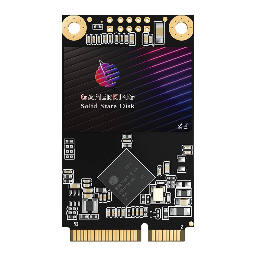 GAMERKING SSD Msata 120GB Internal Solid State Drive High Performance Hard Drive for Desktop Laptop SATA  6Gb/s (120GB MSATA)