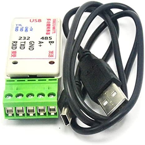 3 in 1 USB to RS485 USB to RS232 RS232 to RS485 Converter Adapter w / Indicator