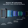 Mobile Anamorphic Widescreen Lens,1.55X Wide Screen Deformation Filmmaking Optical Glass,Movie/Photo/Record Video HD Lens,for Phone/Pad view 4