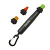Trustic - Lumber Keel Crayon Holder for 1/2" Round or Hexagonal Crayons, Industrial Heavy Duty Construction Carpenter Metal Holder (Black) view 1