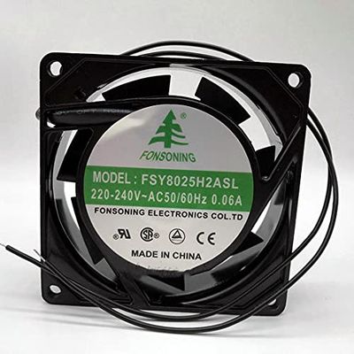 FSY8025H2ASL FONSONING 220~240VAC 0.06A 8025 Cooling Fan