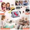 Sttargxing 2pcs Multi-Angle Tablet Holder Cushion Stand with Net Pocket & Black Color Phone Stands Upgraded Tablet Pad Support for Phone,Pad,Books (Grey) view 4