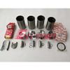 For ISUZU 4LE2 overhaul rebuild kit + 1pc onnecting rod + engine all bearing piston ring liner view 1