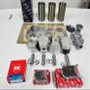 for MITSUBISHI excavator K4N overhaul rebuild kit gasket bearing liner piston + 1pc water pump + 8pcs valves view 1
