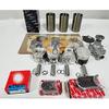for MITSUBISHI excavator K4N overhaul rebuild kit gasket bearing liner piston + 1pc water pump + 8pcs valves view 2