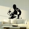 Vinyl Wall Decal JIu Jitsu Martial Arts Gym Fight Sports Art Stickers Mural Large Decor (g5866) Black view 1