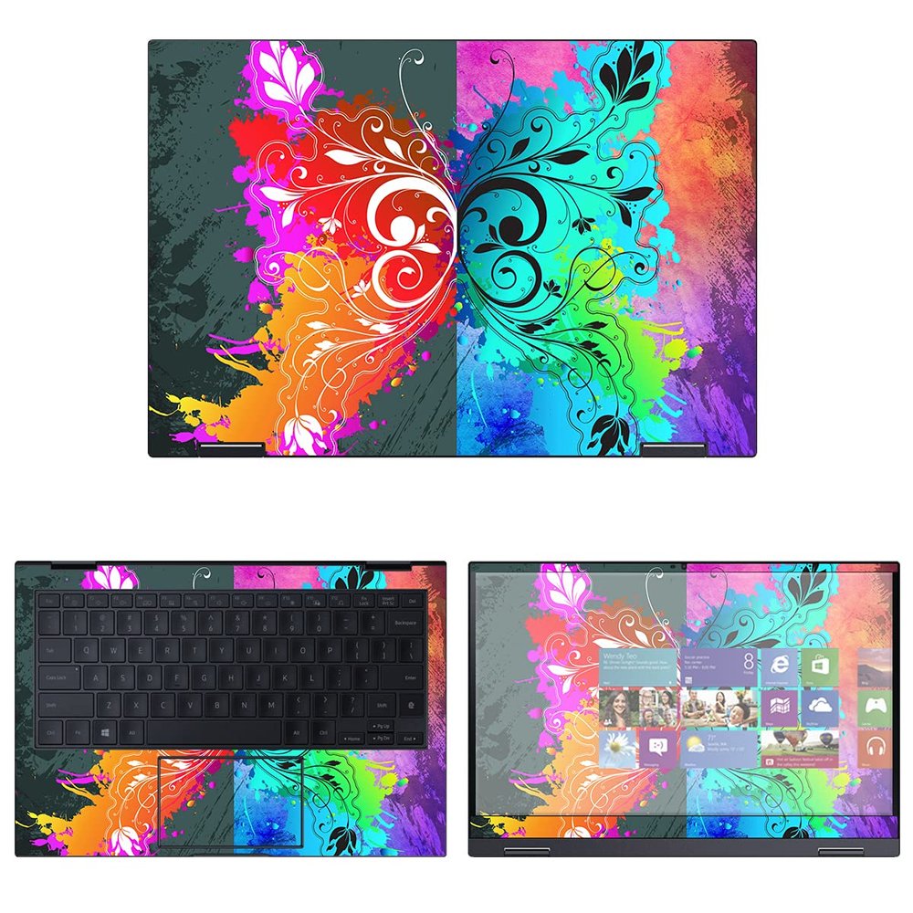 Decalrus - Protective Decal Sticker for The Samsung Galaxy Book Flex2 Alpha (13.3" Screen) case Cover wrap SAgalaxyFlexAlpha_13-224