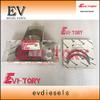 For ISUZU 4JJ1T 4JJ1-T overhaul rebuild crankshaft oil pump bearing gasket ring view 2