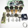 For MITSUBISHI excavator 4M40 4M40T 4M40-T overhaul rebuild kit + 1pc water pump + 8pcs valve + engine bearing gasket piston ring liner view 1