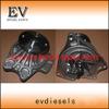 For MITSUBISHI excavator 4M40 4M40T 4M40-T overhaul rebuild kit + 1pc water pump + 8pcs valve + engine bearing gasket piston ring liner view 2