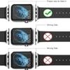 DIAO79NI 3 Pairs Watch Band Connector Kit Watch Strap with Replacement Tool Compatible with Watch Adapter 42mm 44mm 45mm 49mm (3 Color) view 4