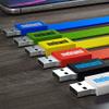 MEINAMI Customised Wristband USB Flash Drive Personalised Silicone Memory Stick, Custom Thumb Drive with Logo Printed 8GB 50 Pack view 2