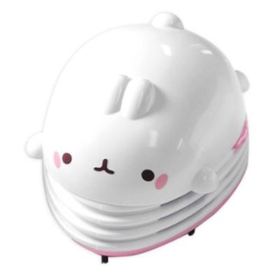 Molang Mini Desk Vacuum Cleaner, Keyboard Vacuum Table Dust Sweeper for Countertop Crumbs for Eraser Shaving Cleaner Kitchen Gadgets for Women Girl Office Supplies Christmas Birthday