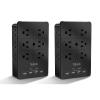 Surge Protector Nikleb, Wall Outlet with 4 USB Ports 5V 4.8A Total, 12 Multi Outlet Extender, Multiple USB Plug Adapter Wall Mount, Phone Chargier Organizer with Phone Holder, Heavy Duty view 1