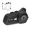 EuroFone S2 Motorcycle Bluetooth Headset 5.1-1 Pack Waterproof Helmet Headsets with Dual Mics for Rider Intercom | Sunscreen Dustproof BT Speakers for Motorcycle Accessories1PCS view 1