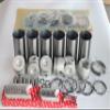 For ISUZU 6BG1-TC 6BG1T 6BG1TC 6BG1 engine rebuild overhaul kit piston ring cylinder liner + complete cylinder gasket kit + big small end bearing + 12 pcs valves inlet outlet view 1
