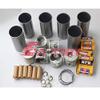 For ISUZU 6BG1-TC 6BG1T 6BG1TC 6BG1 engine rebuild overhaul kit piston ring cylinder liner + complete cylinder gasket kit + big small end bearing + 12 pcs valves inlet outlet view 2
