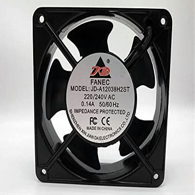 JD-A12038H2ST FANEC 220/240V 0.14A 120mm Cabinet Cooling Fan