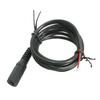 Aoje-Link 5Pcs DC Power Pigtail Cable Wire, 24V/12V 5A Female Connectors for CCTV Security Camera and Lighting Power Adapter DC5525(2.5 x 5.5m) Black view 3