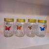 Butterfly in a Glass Jar, Hsxxf LED Lamp Jar Animated Butterfly in A Jar Tap to Activate Gift Decoration (Red) view 4