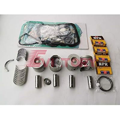 For DOOSAN DB33A DB33 overhaul rebuild kit piston ring cylinder head gasket crankshaft connecting rod bearing