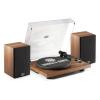 ANGELS HORN Vinyl Record Player, Hi-Fi System Bluetooth Turntable Players with Stereo Bookshelf Speakers, Built-in Phono Preamp, Belt Drive 2-Speed, Adjustable Counterweight, AT-3600L view 1