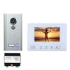 7 Inch Bus 2 Wire Video Door Phone Intercom Systems Kit for Home 1 Units Apartment Night Vision view 1