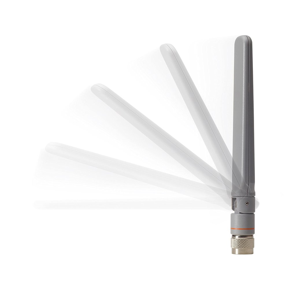 2.4 GHz 2 dBi/5 GHz 4 dBi Dipole Ant., Gray, RP-TNC AIR-ANT2524DG-R
