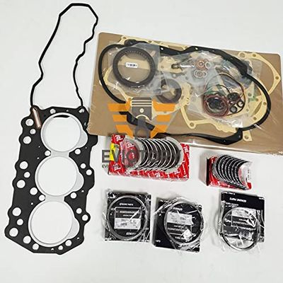 For MITSUBISHI S3Q-2 S3Q2 rebuild overhaul kit oil water pump gasket ring bearing