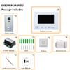 7 Inch Bus 2 Wire Video Door Phone Intercom Systems Kit for Home 2 Apartment Electronic Door Lock Home Night Vision view 4
