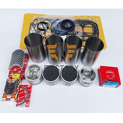 For NISSAN SD25 rebuild kit conrod oil water pump piston liner gasket bearing