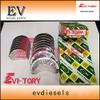 For MITSUBISHI K4N overhaul gasket kit main conrod bearing + piston ring view 3