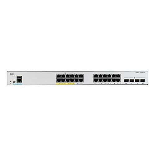 Cisco C1000-24T-4X-L 4x10G SFP+ Uplinks Ethernet Switch (Renewed)