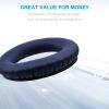 Esen QuietComfort 35 II Replacement Earpads, Soft&Comfortable QC35, Great Sound Quality Ear Cushion Replacement Parts Compatible with Bose QC35 IIQC35QC25QC15QC2 Headphones (Blue) view 2