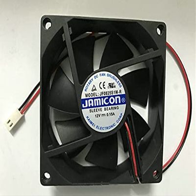 JF0825S1M-R DC12V 0.15A 8cm8025 Silent Chassis Fan