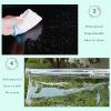 KOOEIN Heavy Duty Tarpaulin,Waterproof Tarpaulin for Gardens,Universal Transparent Tarps,with Grommet,Heat Insulation Awning,Plant Antifreeze Tarpaulin,0.35mm,1.8x3m/5.9x9.8ft view 4